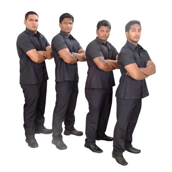 Four Security Officers